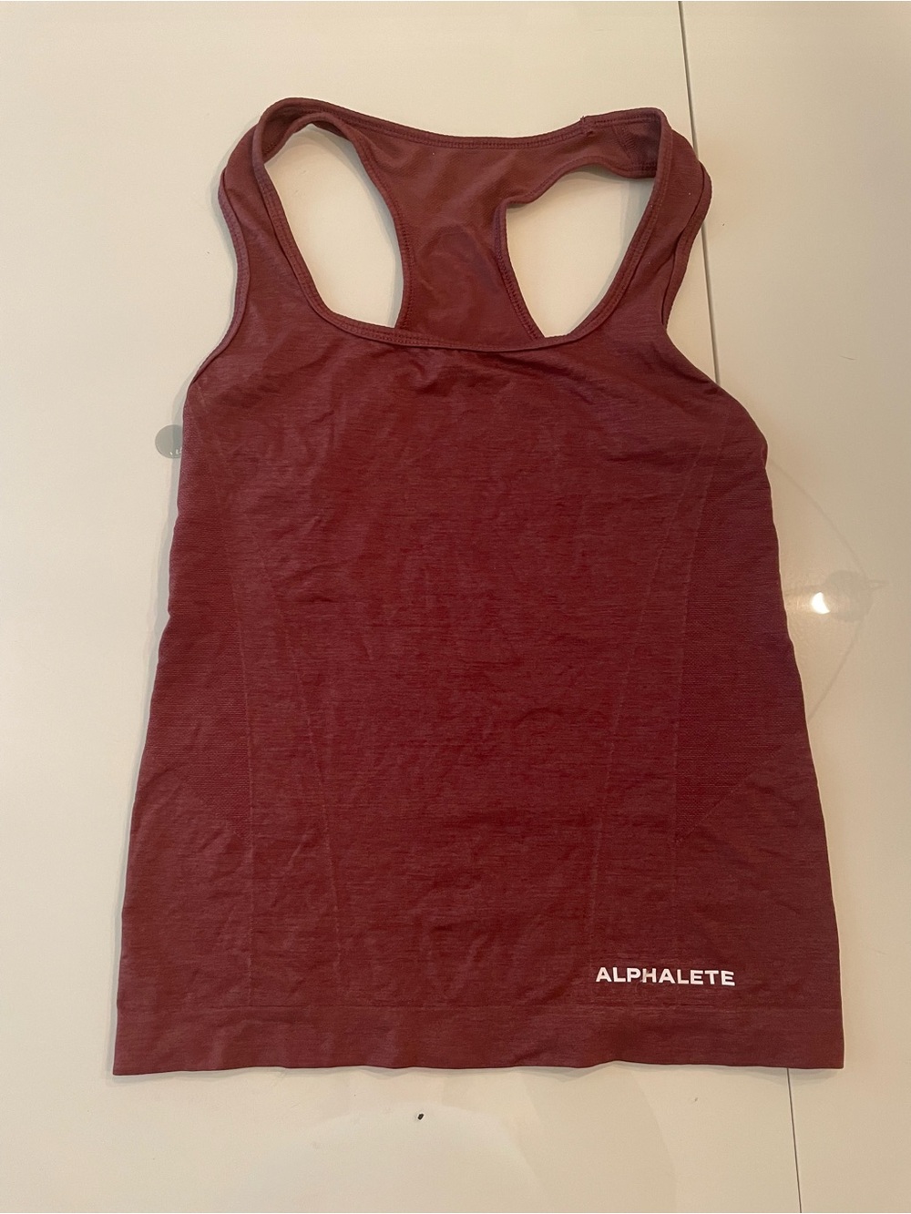 Alphalete Women's Maroon Racerback Tank